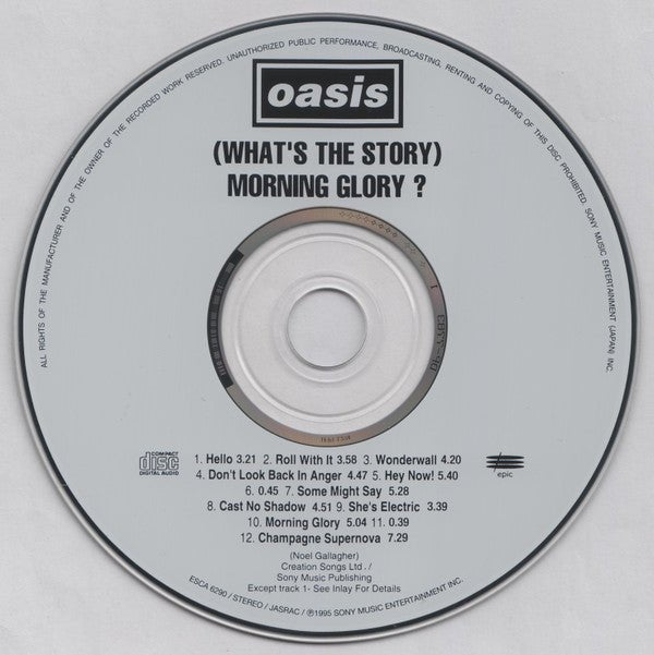 USED: Oasis - (What's The Story) Morning Glory? (CD, Album) - Used - Used