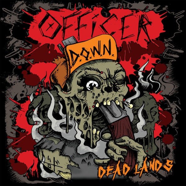 USED: Officer Down - Dead Lands (12", Album, Ltd, Ora) - Used - Used