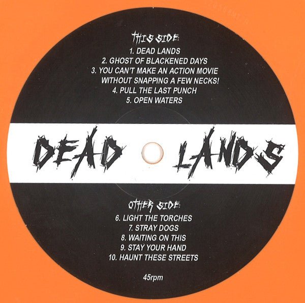 USED: Officer Down - Dead Lands (12", Album, Ltd, Ora) - Used - Used