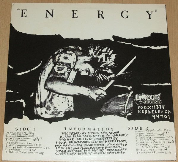 USED: Operation Ivy - Energy (LP, Album, RE, RP) - Used - Used