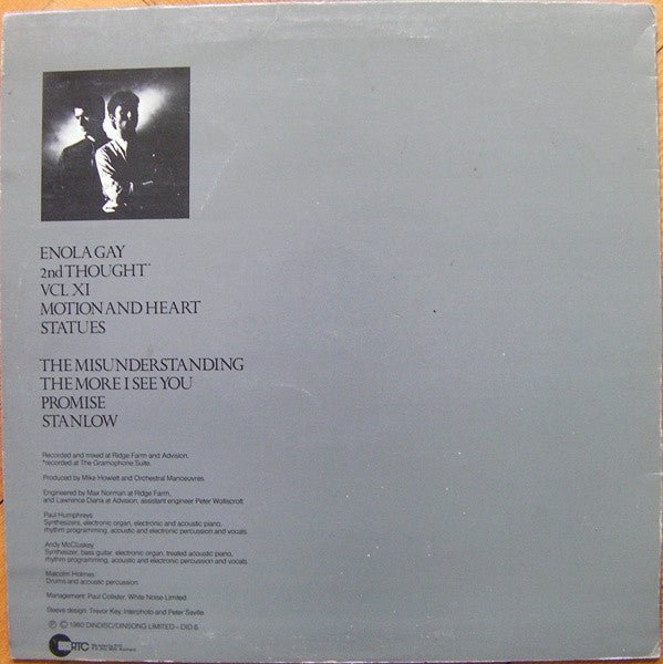 USED: Orchestral Manoeuvres In The Dark - Organisation (LP, Album) - Used - Used