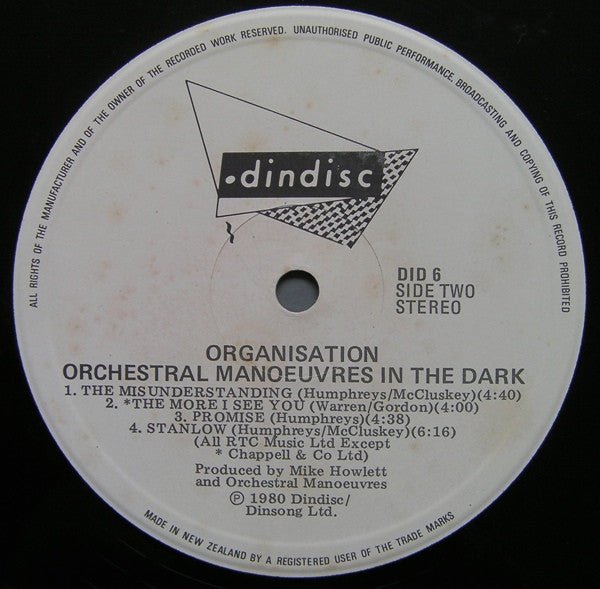 USED: Orchestral Manoeuvres In The Dark - Organisation (LP, Album) - Used - Used