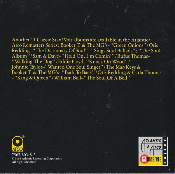 USED: Otis Redding - Otis Blue / Otis Redding Sings Soul (CD, Album, Mono, RE, RM, RP, WMM) - Used - Used