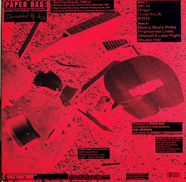 USED: Paper Bag: - Improvised My Ass (LP, Album) - Used - Used