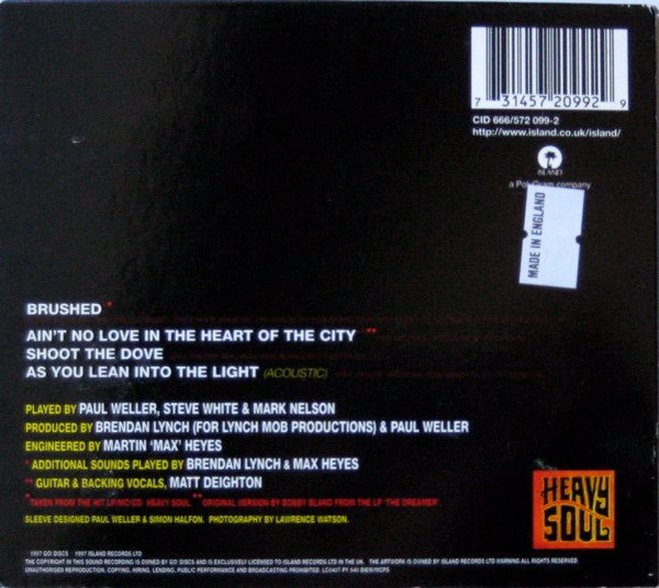 USED: Paul Weller - Brushed (A Heavy Soul EP) (CD, EP, Dig) - Used - Used