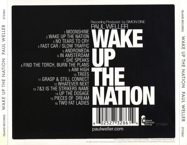 USED: Paul Weller - Wake Up The Nation (CD, Album, Enh) - Used - Used