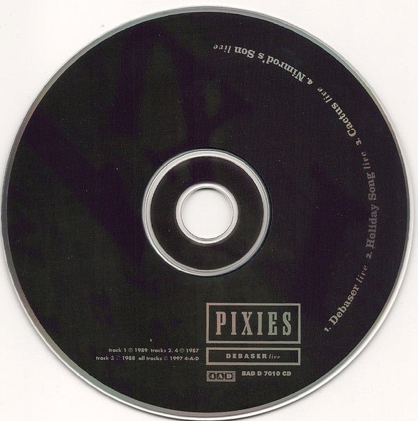 USED: Pixies - Debaser (Live) (CD, Single) - Used - Used