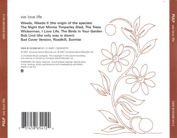 USED: Pulp - We Love Life (CD, Album) - Used - Used