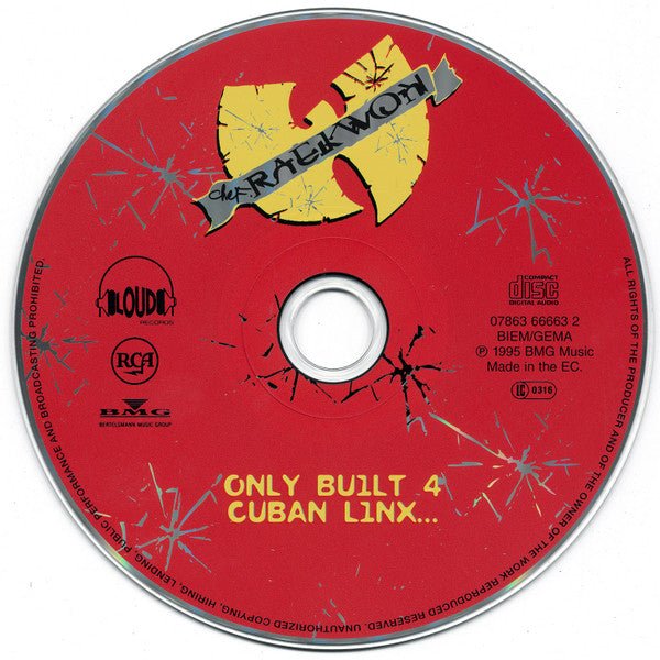 USED: Raekwon - Only Built 4 Cuban Linx... (CD, Album) - Used - Used