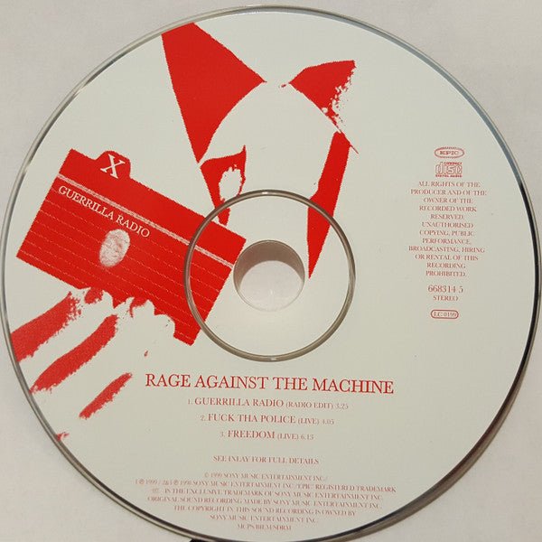 USED: Rage Against The Machine - Guerrilla Radio (CD, Single, Ltd, Num) - Used - Used