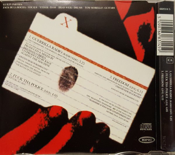 USED: Rage Against The Machine - Guerrilla Radio (CD, Single, Ltd, Num) - Used - Used