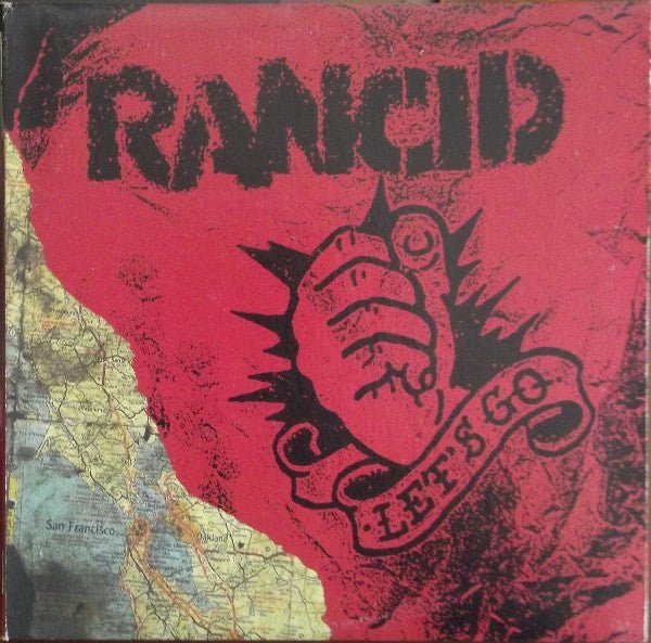 USED: Rancid - Let's Go (2x10", Album, Whi) - Used - Used