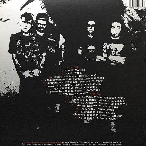 USED: Ratos De Porão - Sistemados Pelo Crucifa (LP, Album) - Used - Used