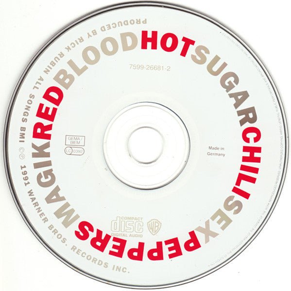 USED: Red Hot Chili Peppers - Blood Sugar Sex Magik (CD, Album, RP) - Used - Used