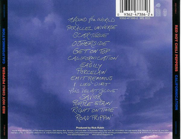 USED: Red Hot Chili Peppers - Californication (CD, Album) - Used - Used