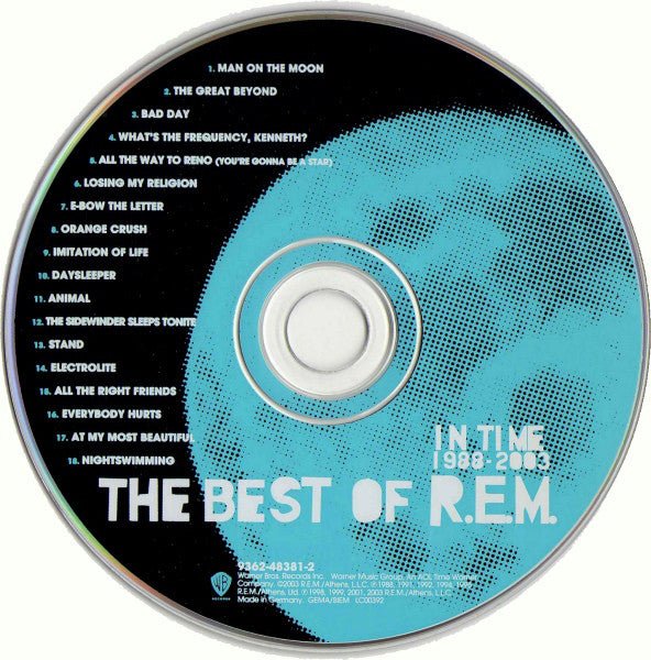 USED: R.E.M. - In Time (The Best Of R.E.M. 1988 - 2003) (CD, Comp) - Used - Used
