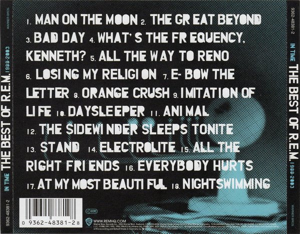 USED: R.E.M. - In Time (The Best Of R.E.M. 1988 - 2003) (CD, Comp) - Used - Used