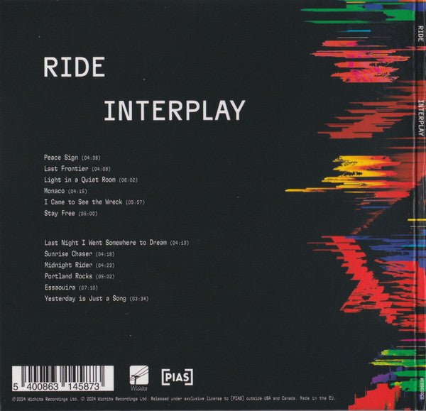USED: Ride - Interplay (CD, Album) - Used - Used