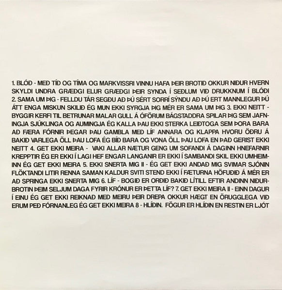 USED: Roht - Iðnsamfélagið Og Framtíð Þess (LP) - Used - Used
