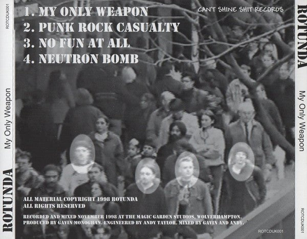 USED: Rotunda - My Only Weapon (CD, EP) - Used - Used
