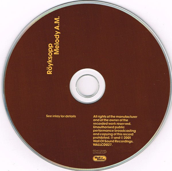 USED: Röyksopp - Melody A.M. (CD, Album) - Used - Used
