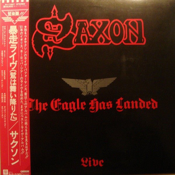 USED: Saxon - The Eagle Has Landed (Live) (LP, Album, Sax) - Used - Used