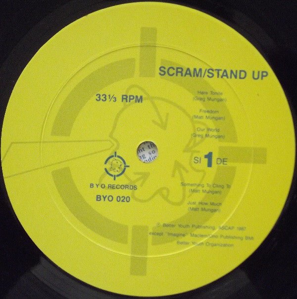 USED: Scram - Stand Up (LP, Album) - Used - Used