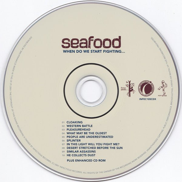 USED: Seafood - When Do We Start Fighting... (CD, Album, Enh) - Used - Used