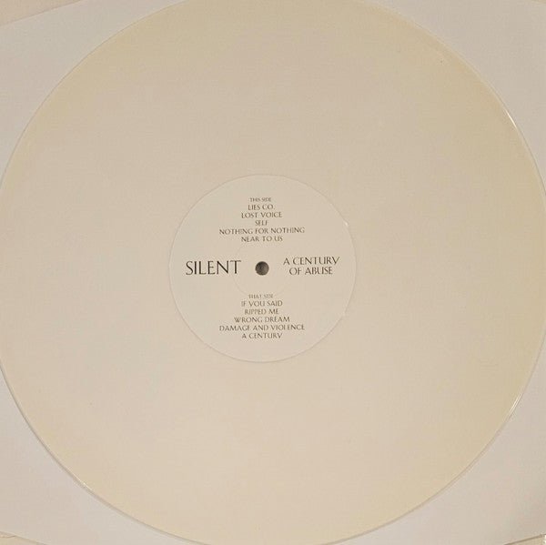 USED: Silent - A Century Of Abuse (LP, Album, Ltd, Whi) - Used - Used
