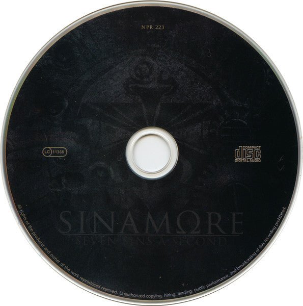 USED: Sinamore - Seven Sins A Second (CD, Album) - Used - Used