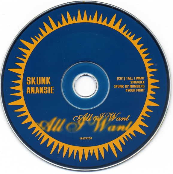 USED: Skunk Anansie - All I Want (CD, Single, CD1) - Used - Used