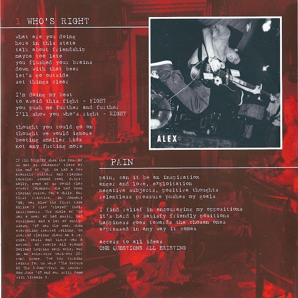 USED: Soberesponse - Different Path (7", Red) - Used - Used