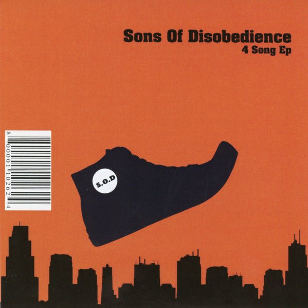 USED: Sons Of Disobedience - 4 Song EP (CDr, EP) - Used - Used