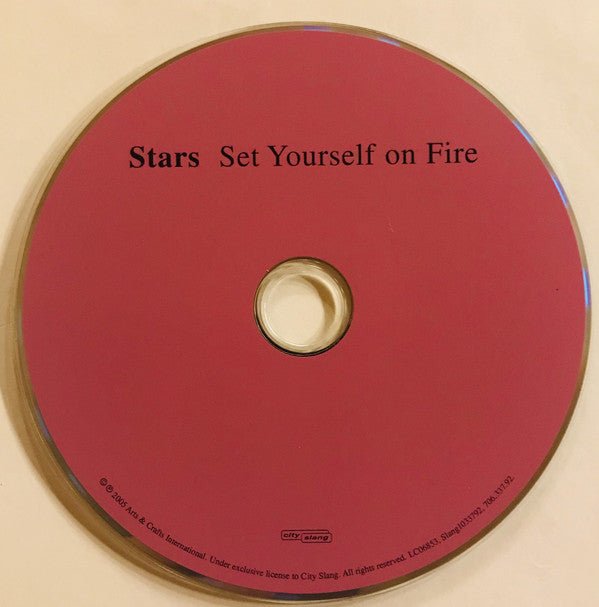 USED: Stars - Set Yourself On Fire (CD, Album, Dig) - Used - Used