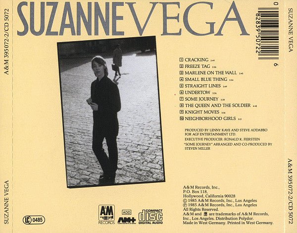 USED: Suzanne Vega - Suzanne Vega (CD, Album, RE) - Used - Used
