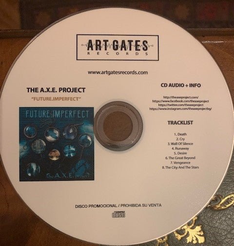 USED: The A.X.E. Project - Future.Imperfect (CDr, Album, Promo) - Used - Used