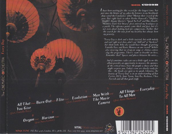 USED: The Cinematic Orchestra - Every Day (CD, Album) - Used - Used