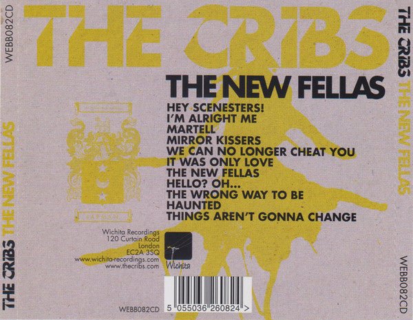 USED: The Cribs - The New Fellas (CD, Album) - Used - Used