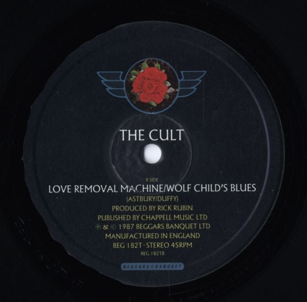 USED: The Cult - Love Removal Machine (12", Single) - Used - Used