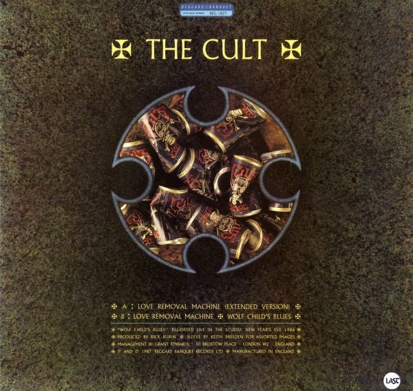 USED: The Cult - Love Removal Machine (12", Single) - Used - Used