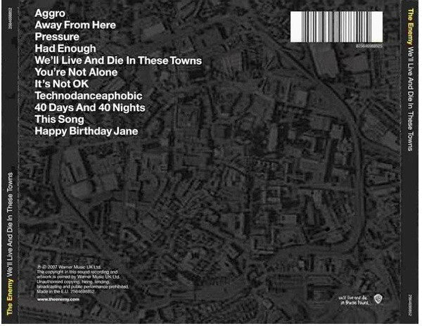USED: The Enemy - We'll Live And Die In These Towns (CD, Album) - Used - Used