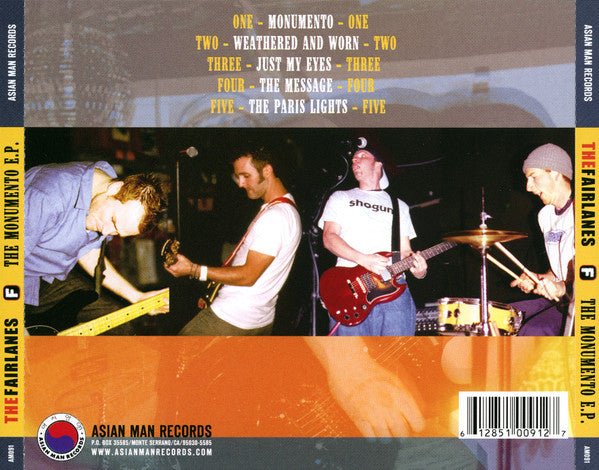 USED: The Fairlanes - The Monumento E.P. (CD, EP) - Used - Used