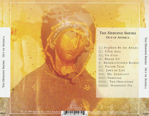USED: The Heroine Sheiks - Out Of Aferica (CD, Album) - Used - Used