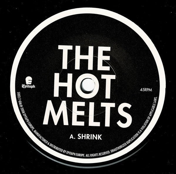 USED: The Hot Melts - Shrink (7", Single) - Used - Used