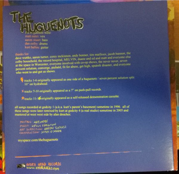 USED: The Huguenots - Discography (CD, Comp, 2 - p) - Used - Used