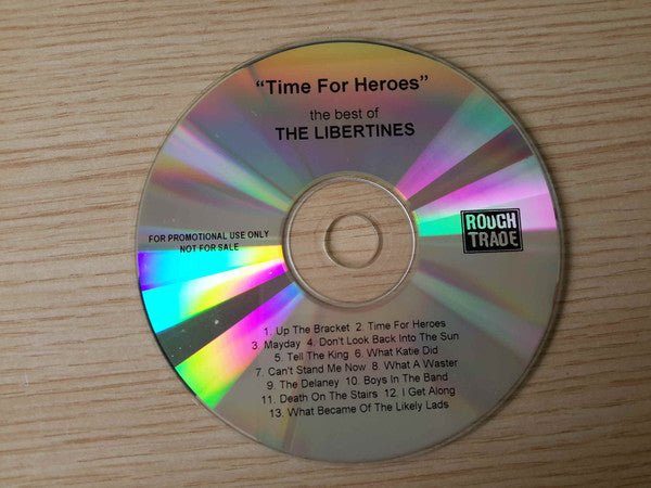 USED: The Libertines - Time For Heroes - The Best Of The Libertines (CDr, Comp, Promo) - Used - Used