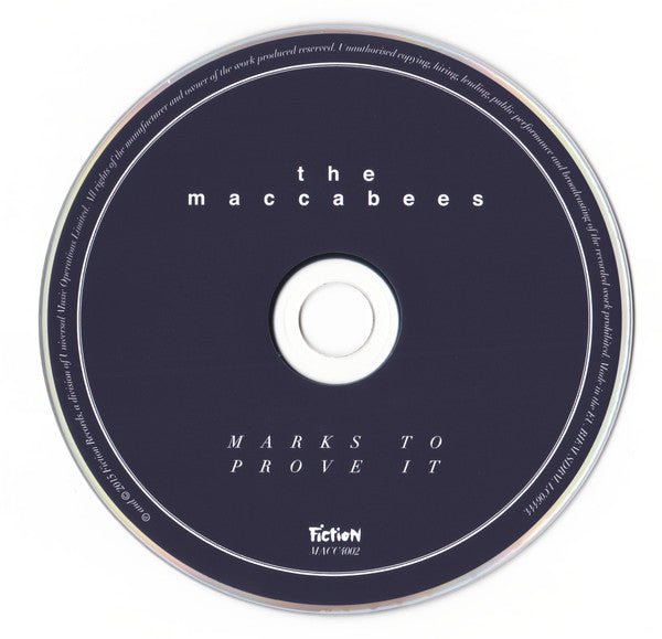 USED: The Maccabees - Marks To Prove It (CD, Album) - Used - Used