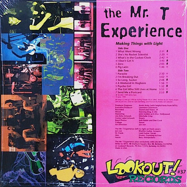 USED: The Mr. T Experience - Making Things With Light (LP, Album) - Used - Used