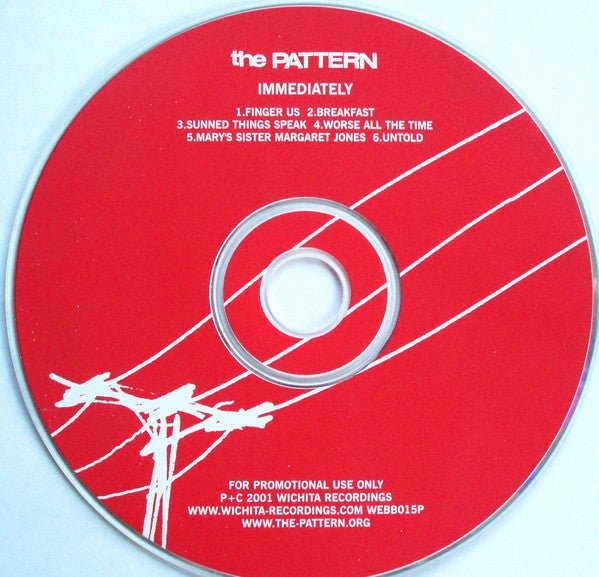 USED: The Pattern - Immediately (CD, Promo) - Used - Used