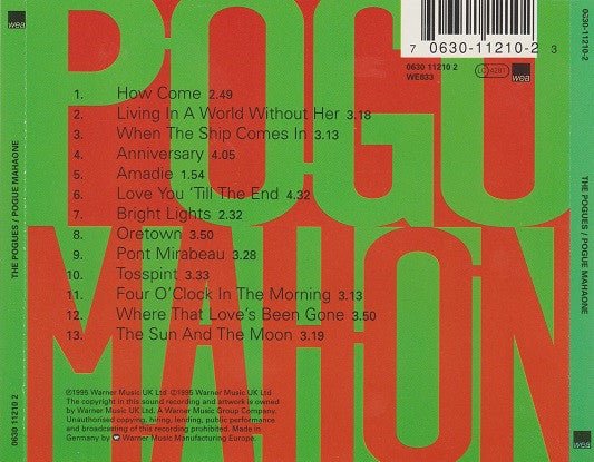 USED: The Pogues - Pogue Mahone (CD, Album) - Used - Used